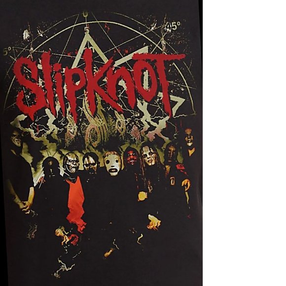 Slipknot Masks Photo Logo hardcore metal rock Official T-Shirt 3XL XXXL NWT - Picture 3 of 5